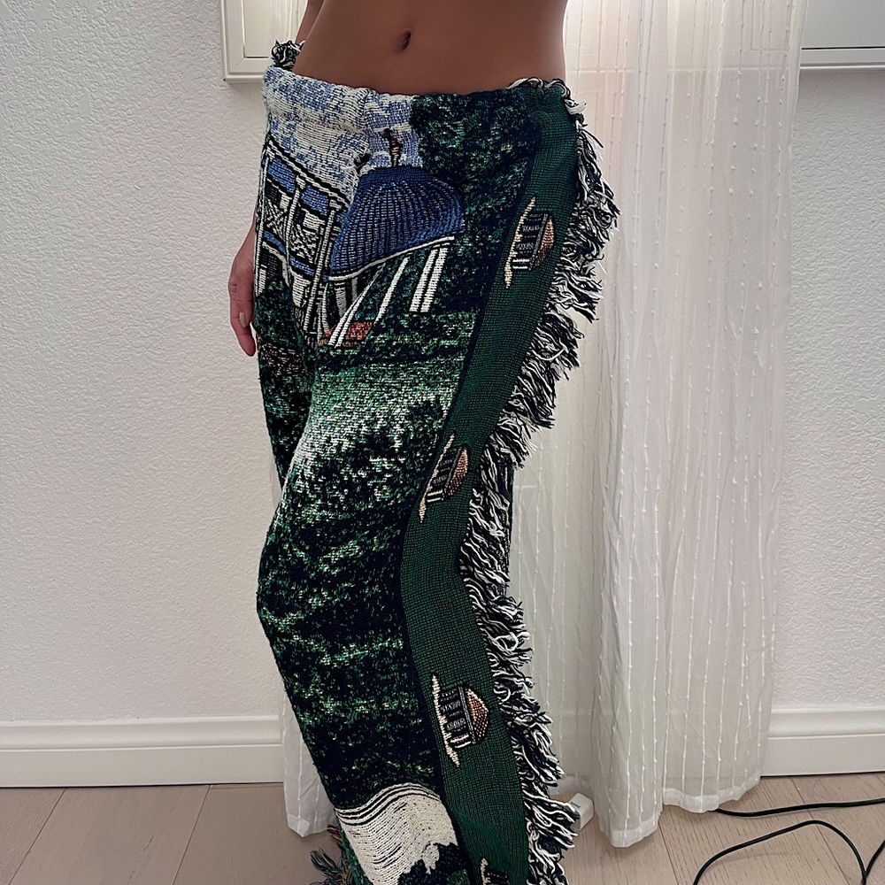 ViNTAGE HANDMADE BLANKET PANTS